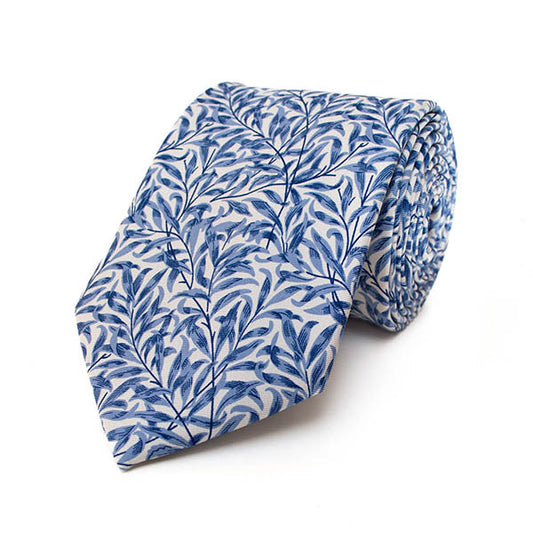 Morris Willow Boughs Silk Tie