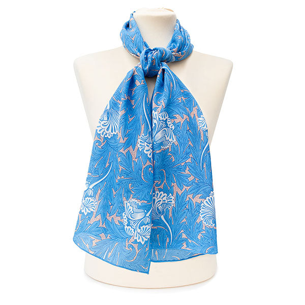 Morris Tulips Crêpe de Chine Scarf