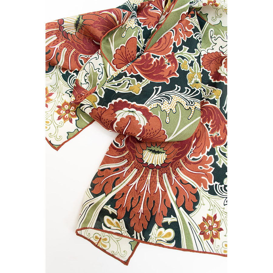 Morris Dovedale Crêpe de Chine Scarf