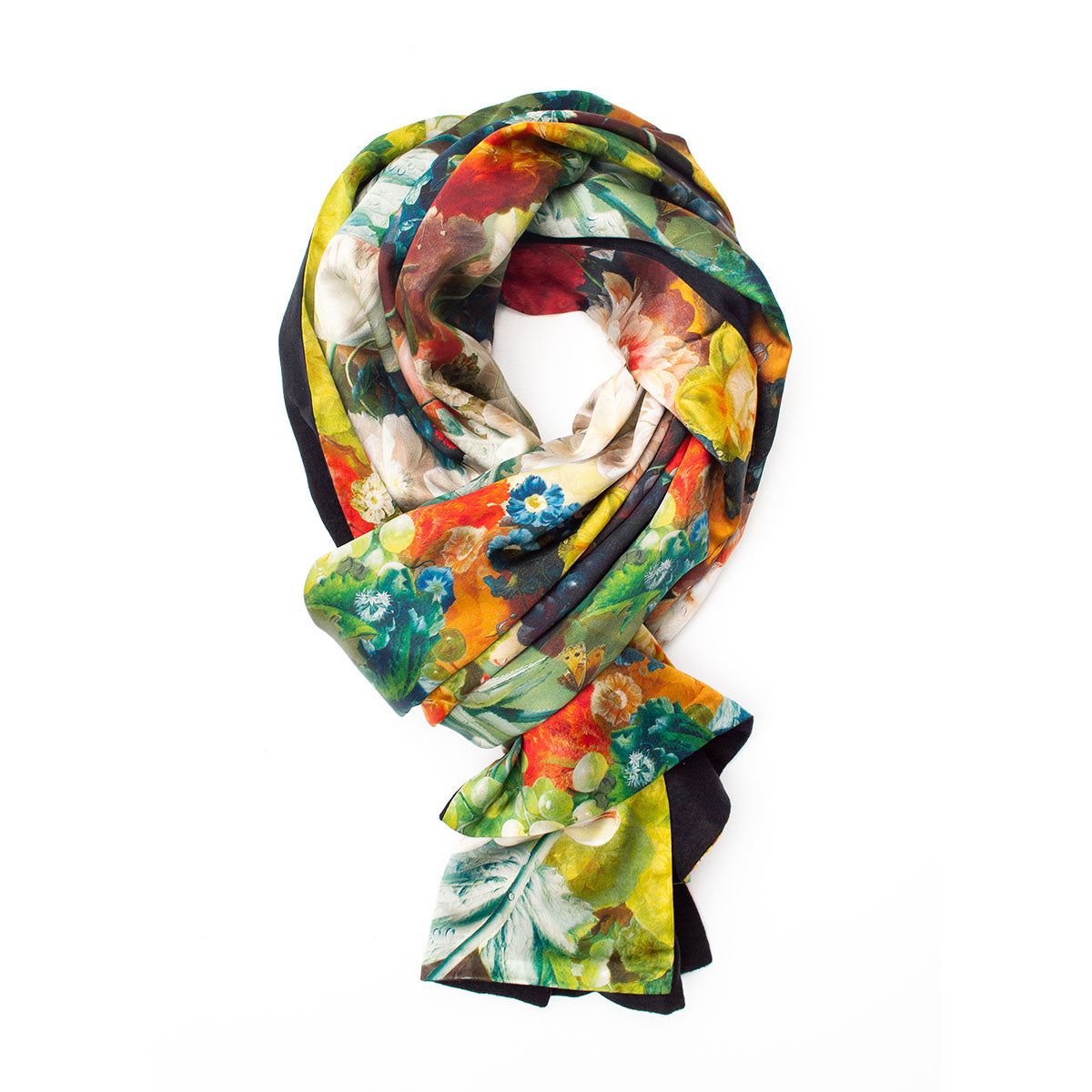 Van Os Fruits & Florals Poshmina Stole - Style 2