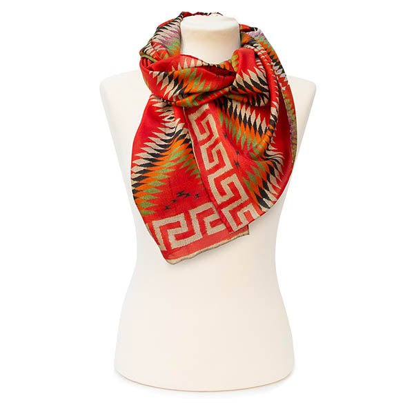 Diamond Dazzler Silk Habotai Scarf - Style 2