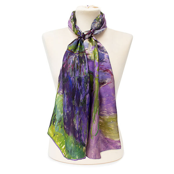Monet Nympheas Silk Habotai Scarf