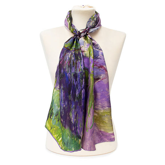 Monet Nympheas Silk Habotai Scarf