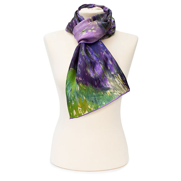 Monet Nympheas Silk Habotai Scarf