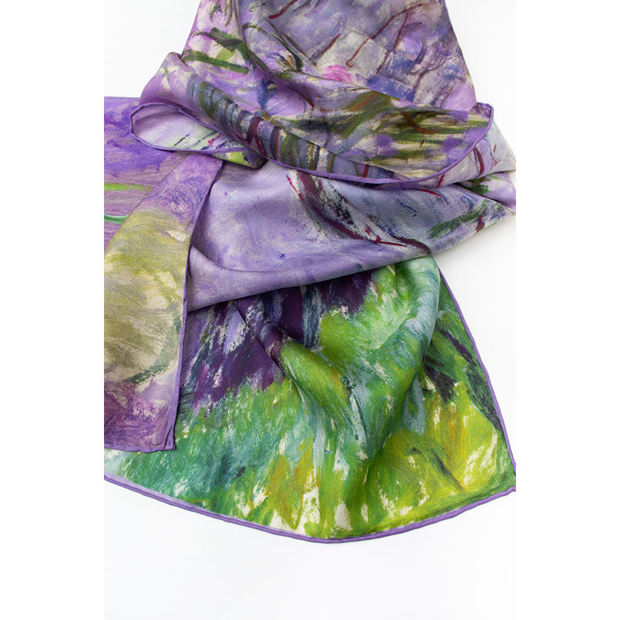 Monet Nympheas Silk Habotai Scarf
