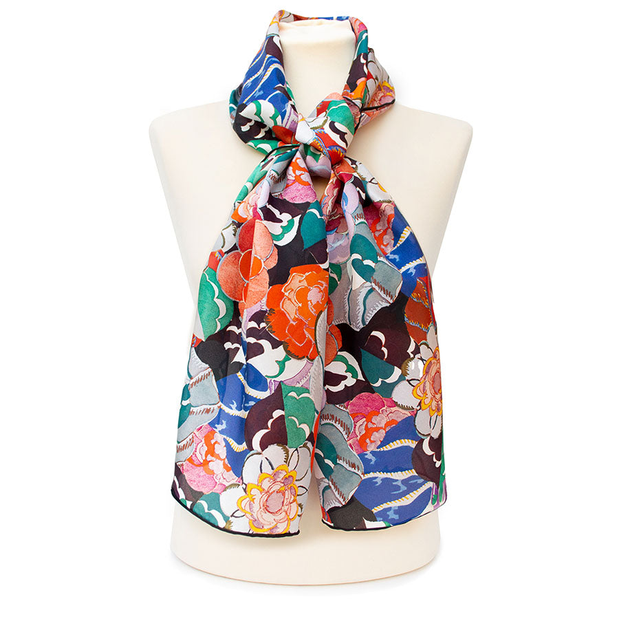 Edouard Benedictus Silk Habotai Scarf - Style 1