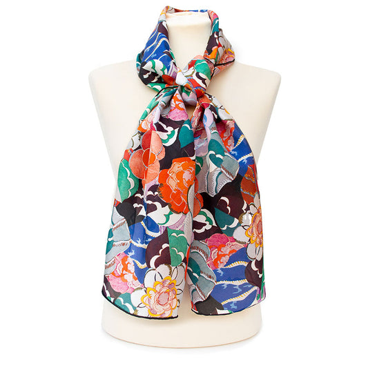 Edouard Benedictus Silk Habotai Scarf - Style 1