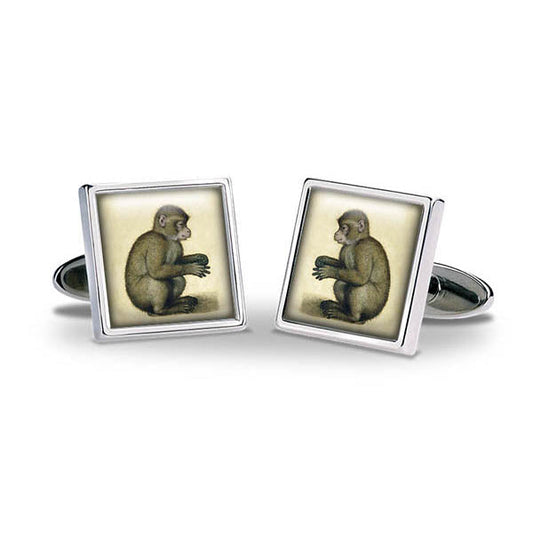Durer Monkey Cuff Links