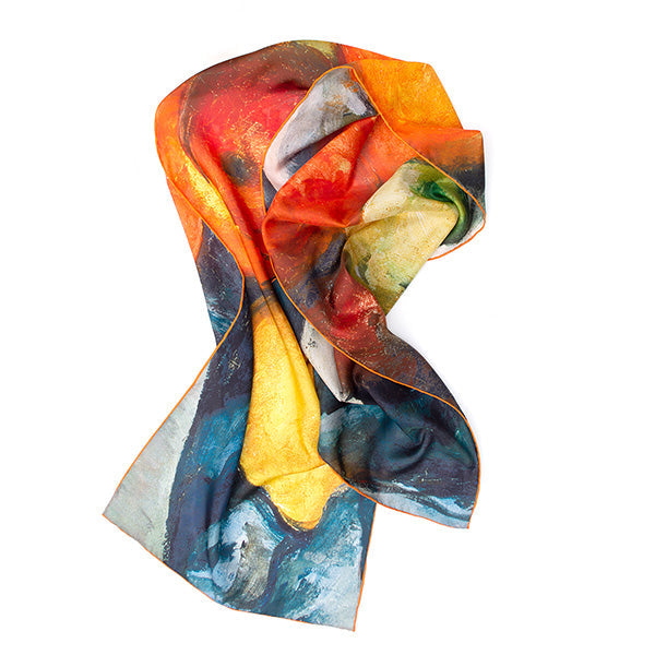 Cézanne Fruit Habotai Scarf - Alternative View