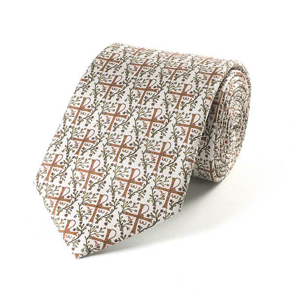 Byzantine Cross Silk Tie