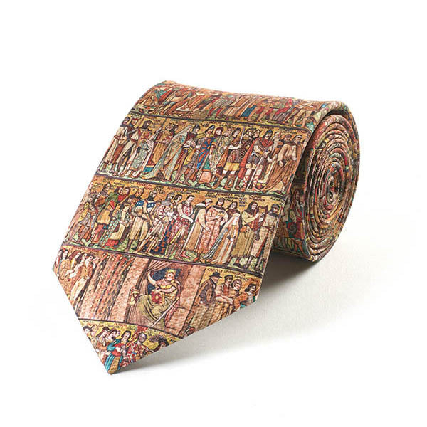 Medieval Frieze Silk Tie
