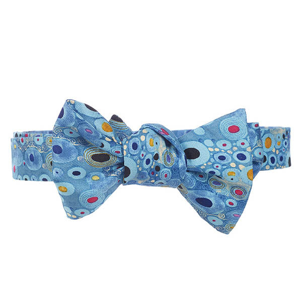 Klimt Turquoise Bow Tie