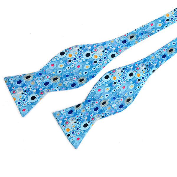 Klimt Turquoise Bow Tie