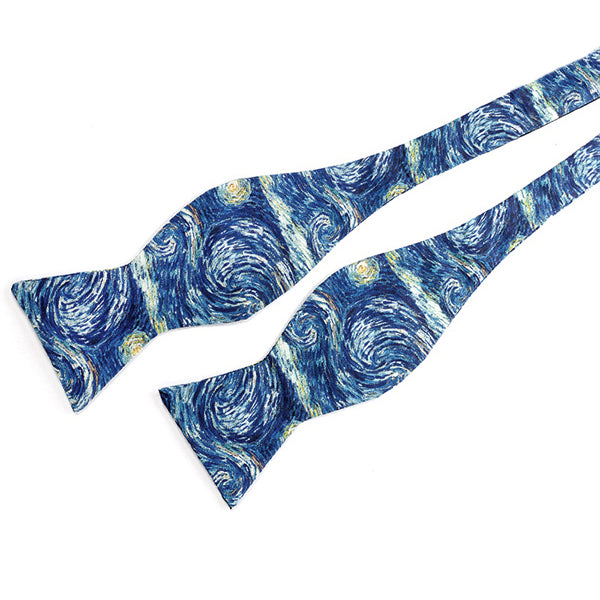 Van Gogh Starry Night Bow Tie
