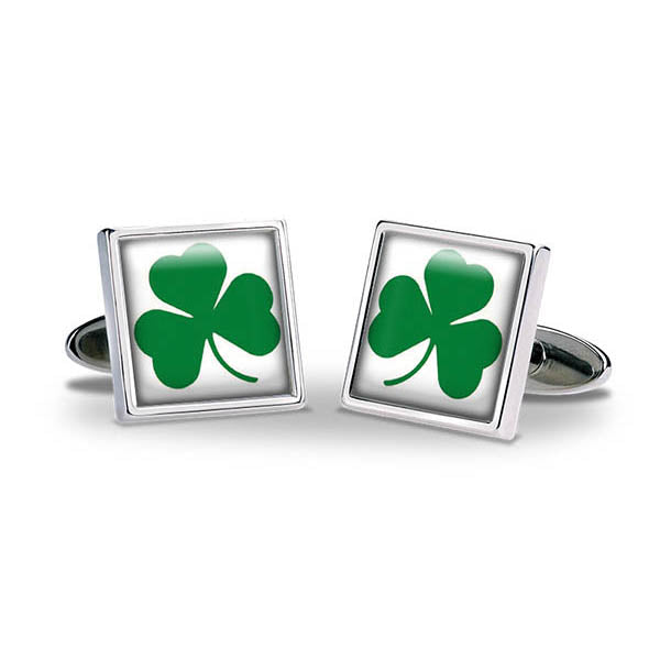 Shamrock Cuff Links