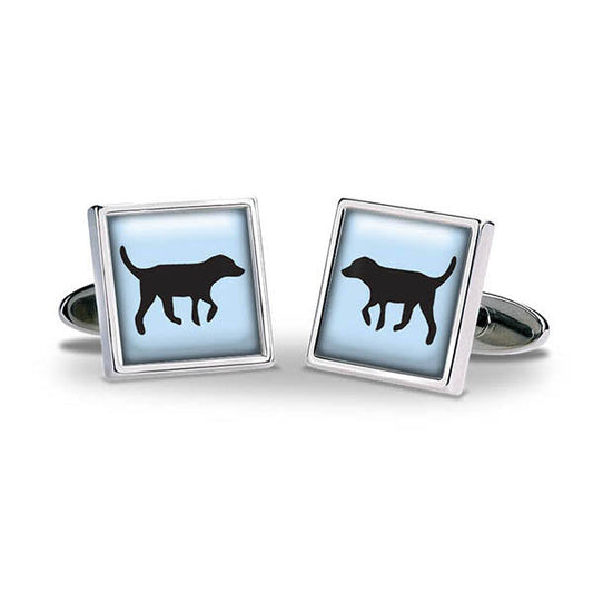 Black Lab Cuff Links