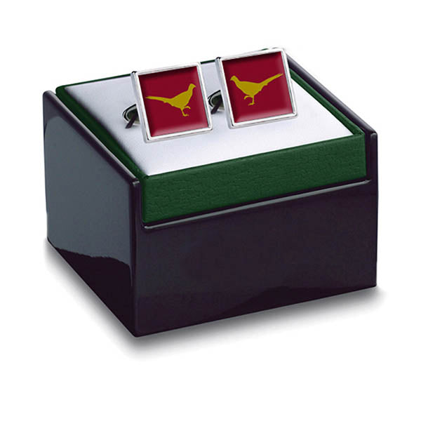 Pheasant Cuff Links Boxed