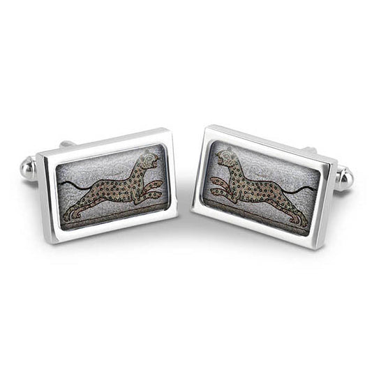 Byzantine Leopard Cuff Links