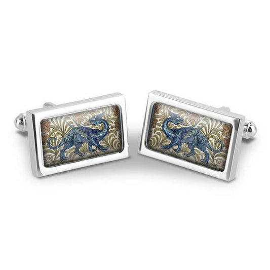 De Morgan Dragon Cuff Links