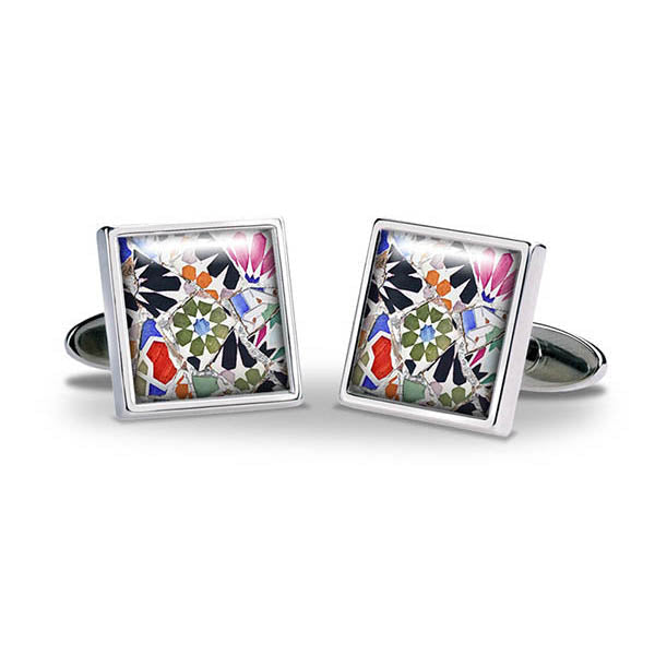 Gaudi Mosaic Cuff Links
