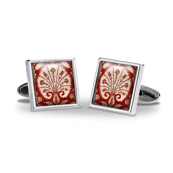 Islamic Dianthus Cuff Links