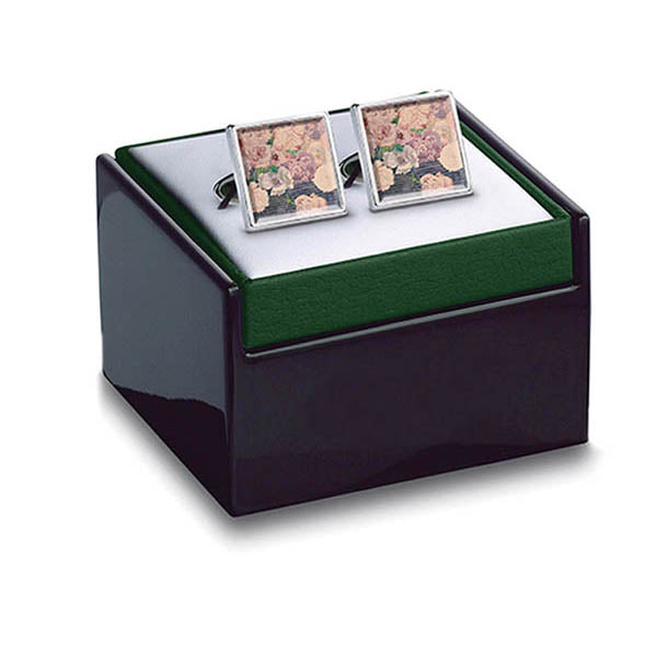 Mackintosh Pinks Cuff Links in box