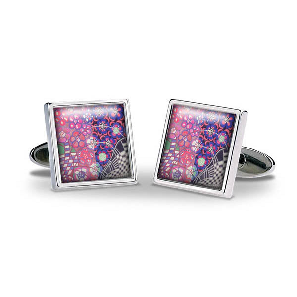 Mackintosh Purple & Pink Cuff Links
