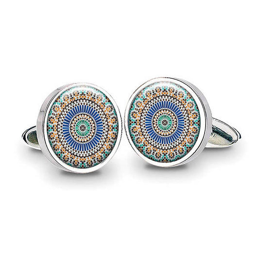 Marrakesh Blue Cuff Links
