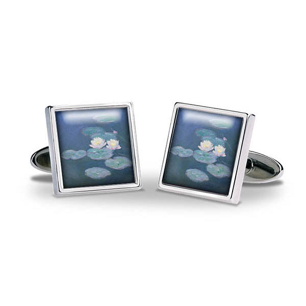 Monet Waterlilies Cuff Links
