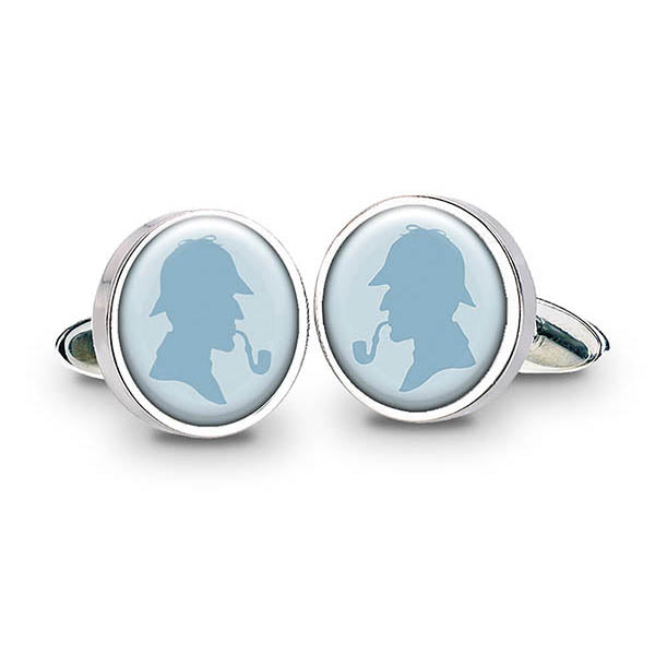 Sherlock Holmes Cuff Links