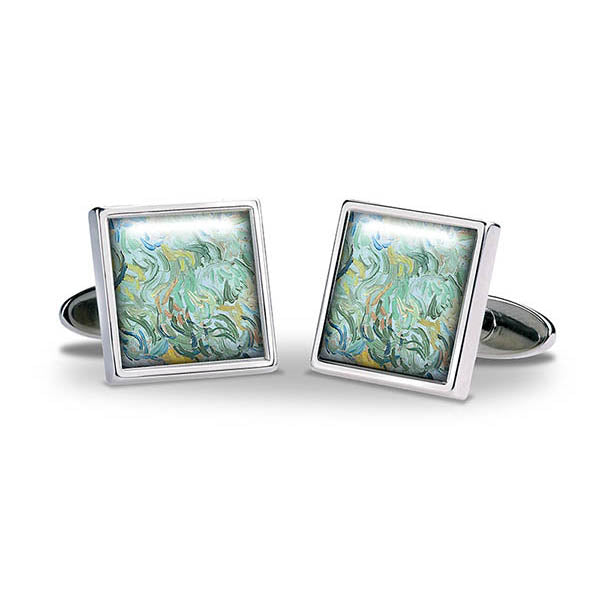 Van Gogh Wheatfield Cuff Links