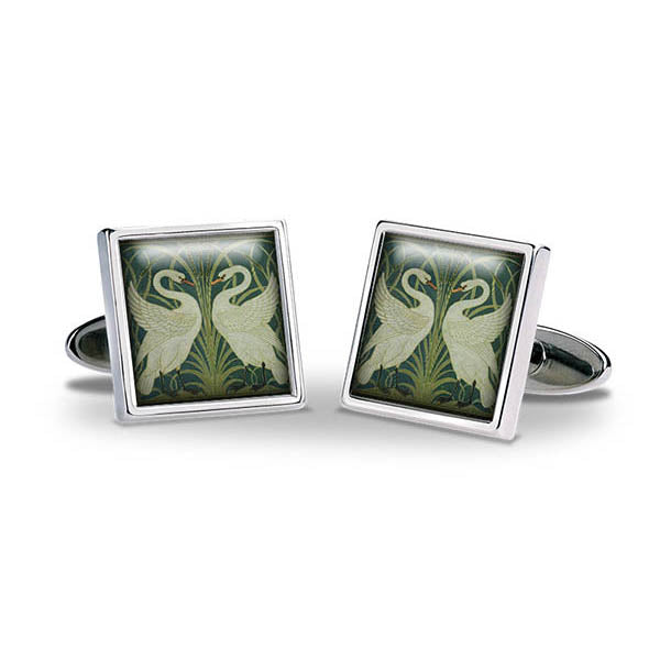 Walter Crane Swans Cuff Links