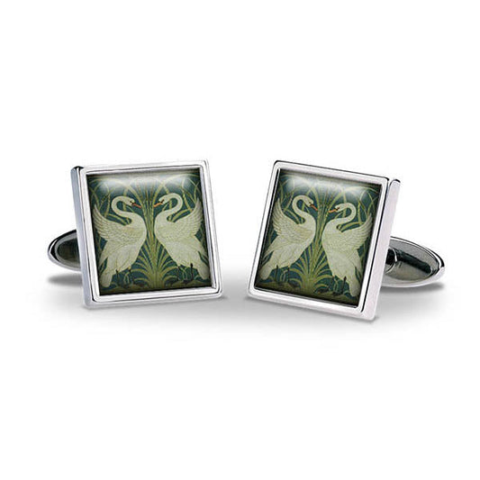 Walter Crane Swans Cuff Links