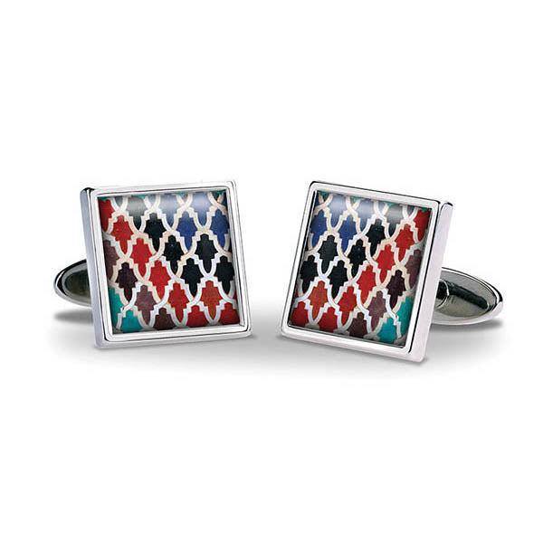 Marrakesh Zellige Cuff Links