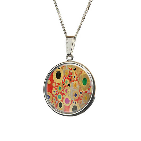 Klimt Red Pendant
