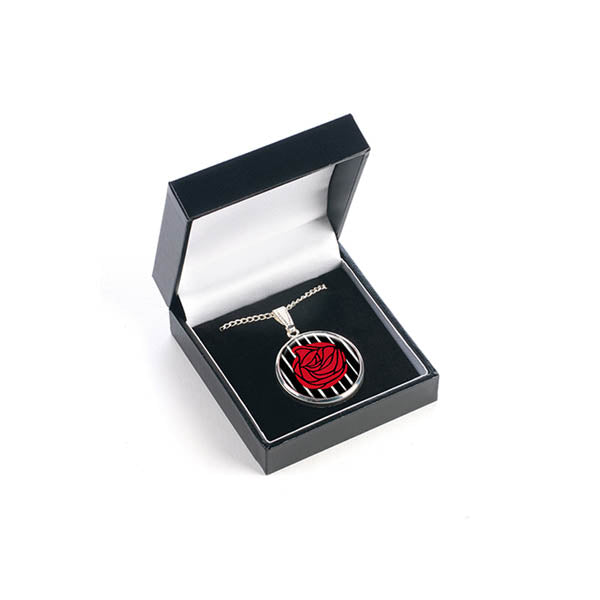 Mackintosh Lady with Rose Pendant - boxed