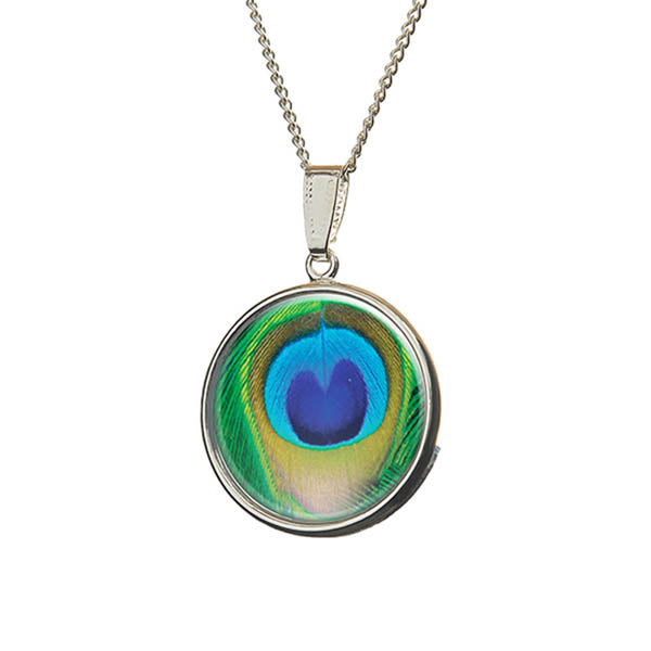 Peacock Feathers Pendant