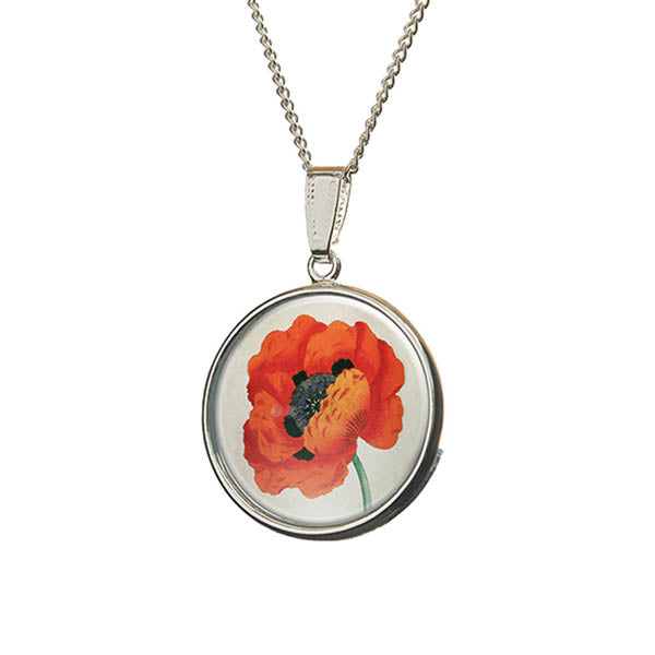 Remembrance Poppy Pendant