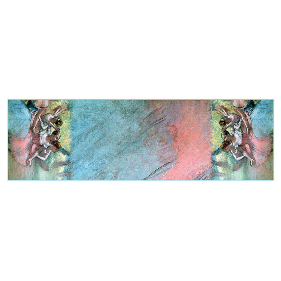Degas Ballerinas Chiffon Scarf Flat