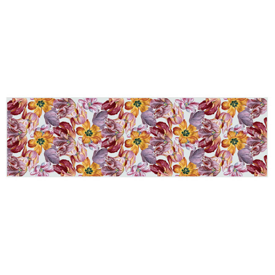 Dutch Tulips Chiffon Scarf Flat