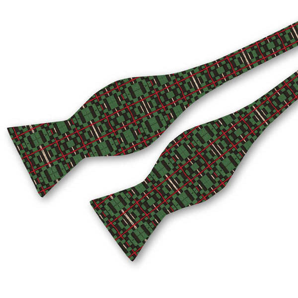Tartan Bow Tie Flat