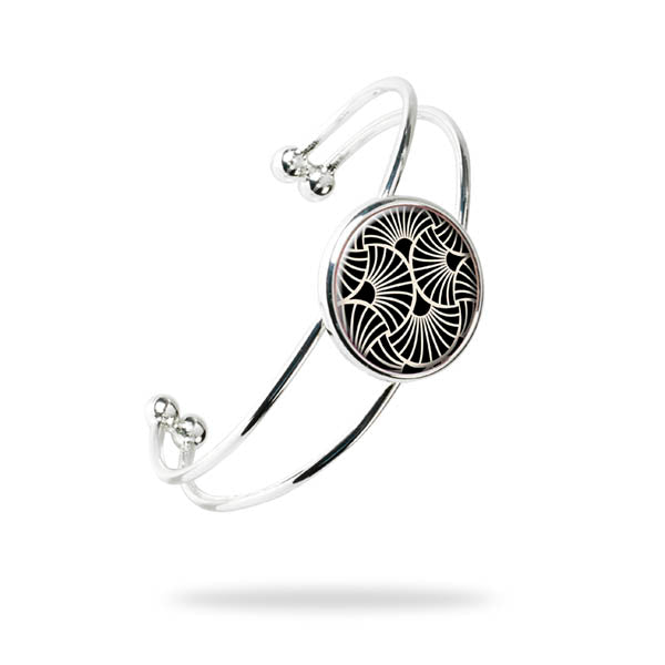 Deco Gingko Bangle