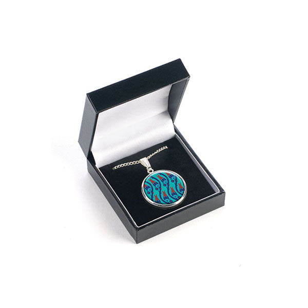 Iznik Tulips Pendant - boxed