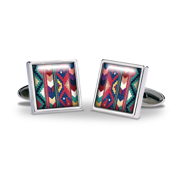Aztec Cuff Links