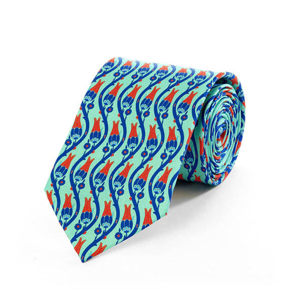 Iznik Tulips Silk Tie