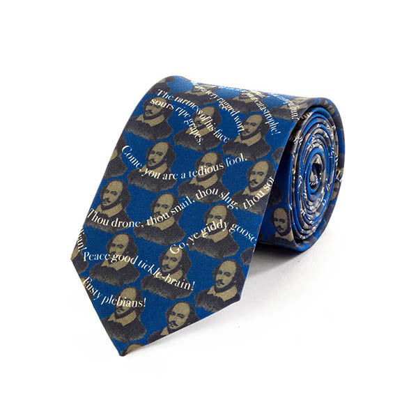 Shakespeare Insults II Silk Tie