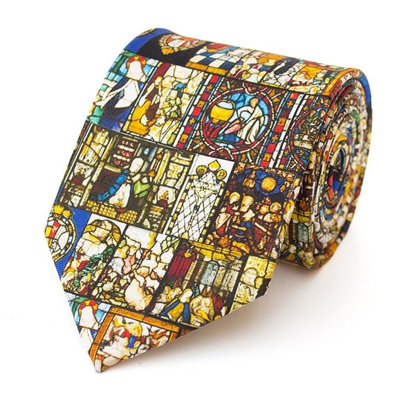 Stained Glass II Silk Tie