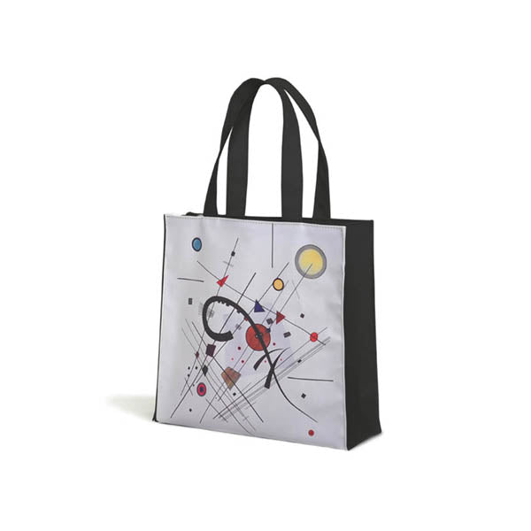Kandinsky Grey Tote Bag Small