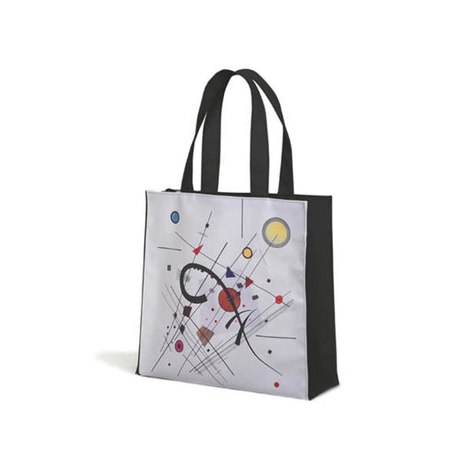 Kandinsky Grey Tote Bag Small