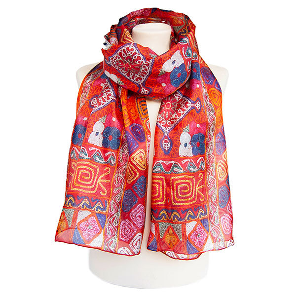 Samawa Carpet Silk Habotai Scarf